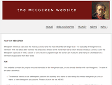 Tablet Screenshot of meegeren.net
